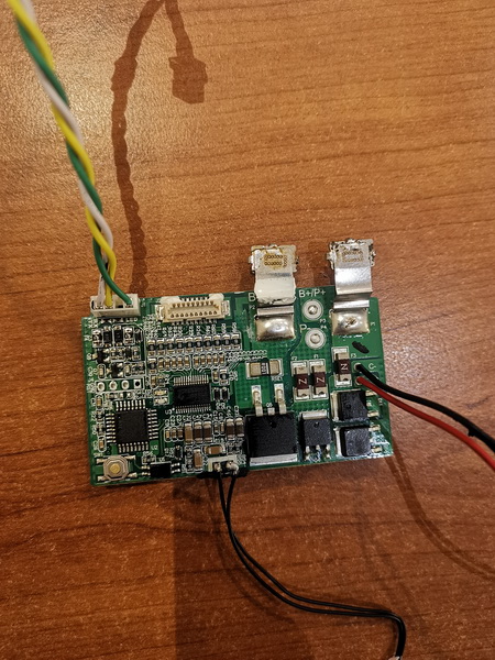 Elektronika električnog romobila tijekom popravka